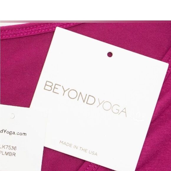 NWT Beyond Yoga | Tempting V Neck Long Sleeve Tee Size Medium - Picture 6 of 7